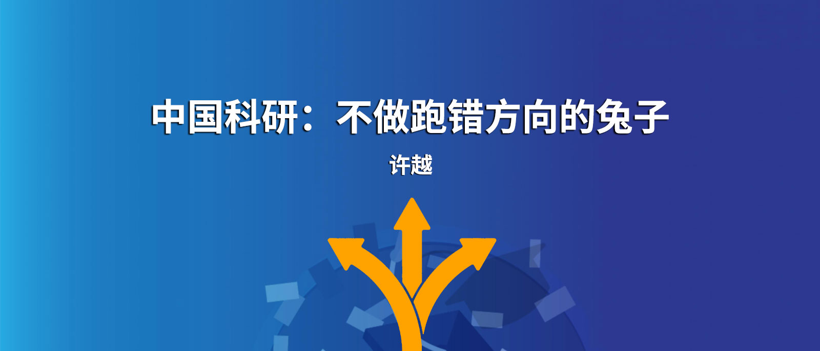 不做跑錯(cuò)方向的兔子